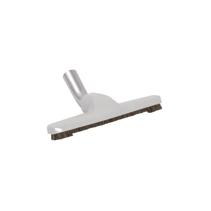 Brosse à plancher 1-1/4 coude métal universel gris