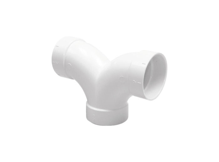 Raccord en Y 90° rayon moyen 2" 50/cs