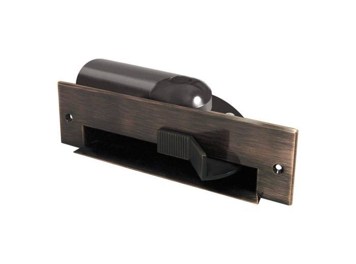 Porte-poussières automatique avec adaptateur, Cuivre Antique