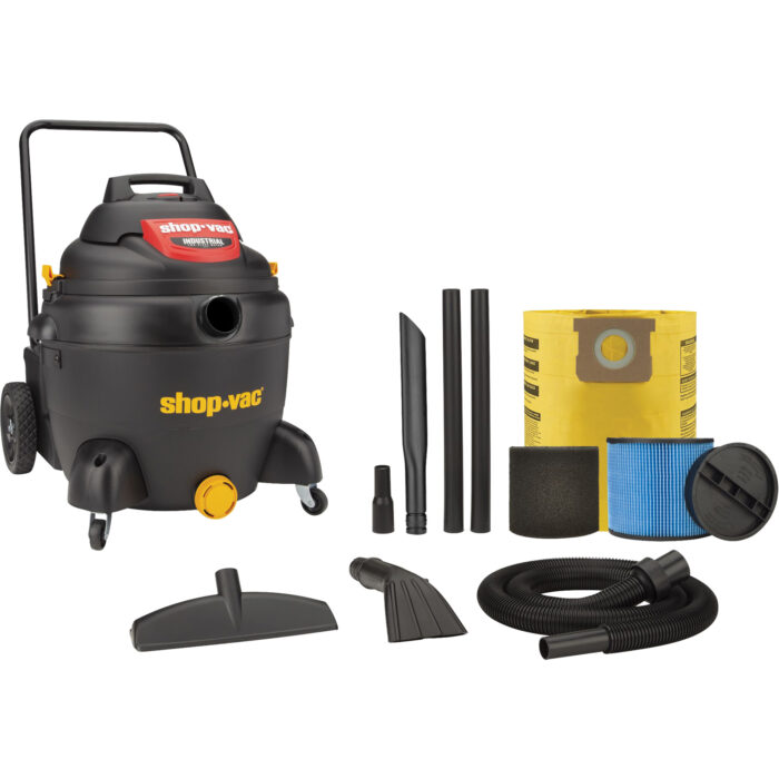 Aspirateur industriel, Secs-humides, 3 CV, 16 gal. US (60,6 litres)