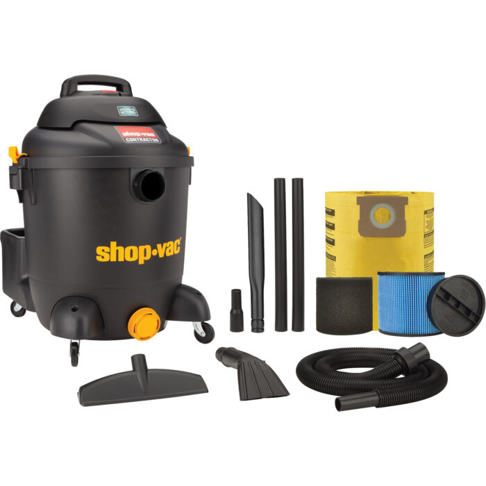 Aspirateur pour atelier SVX2, Secs-humides, 5,5 CV, 12 gal. US (45,4 litres)