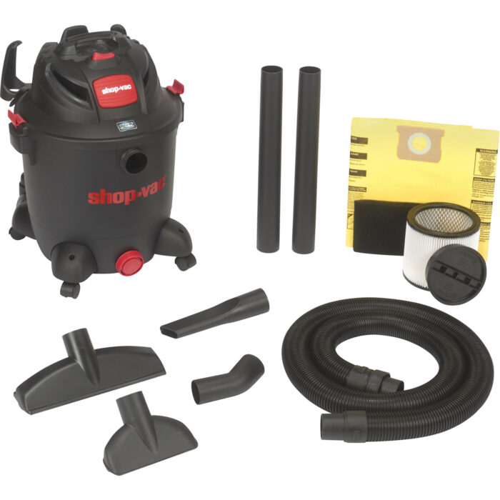 Aspirateur utilitaire pour atelier SVX2, Secs-humides, 5,5 CV, 12 gal. US (45,4 litres)