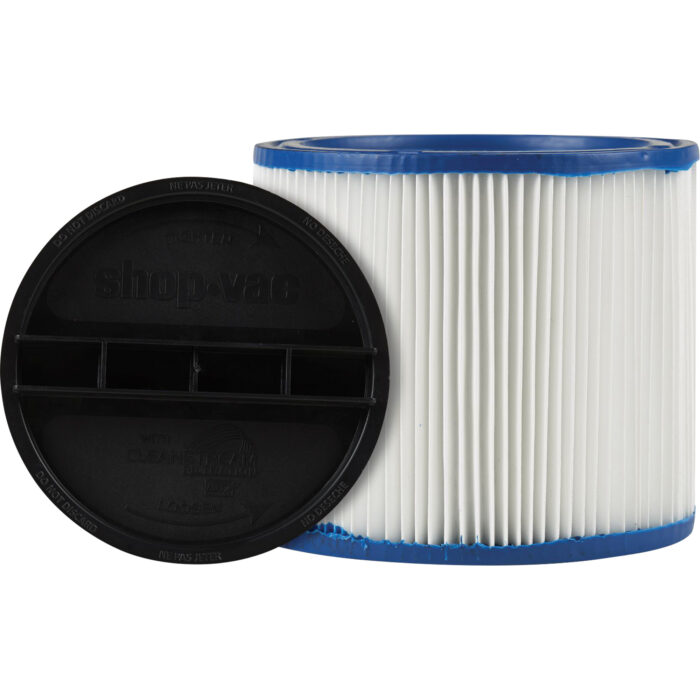 Filtre pour aspirateur pour débris secs/humides CleanStream Gore, Cartouche/Hepa, Pour 5 gal. US